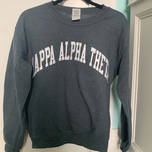 Gildan heavy blend  theta crew neck sweatshirt